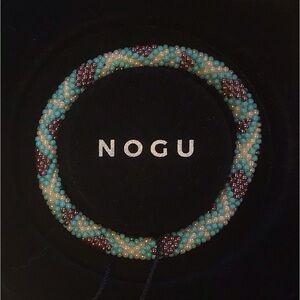 🩵💜🤍 NOGU Himalayan Blue, Purple, White Bracelet 🤍💜🩵